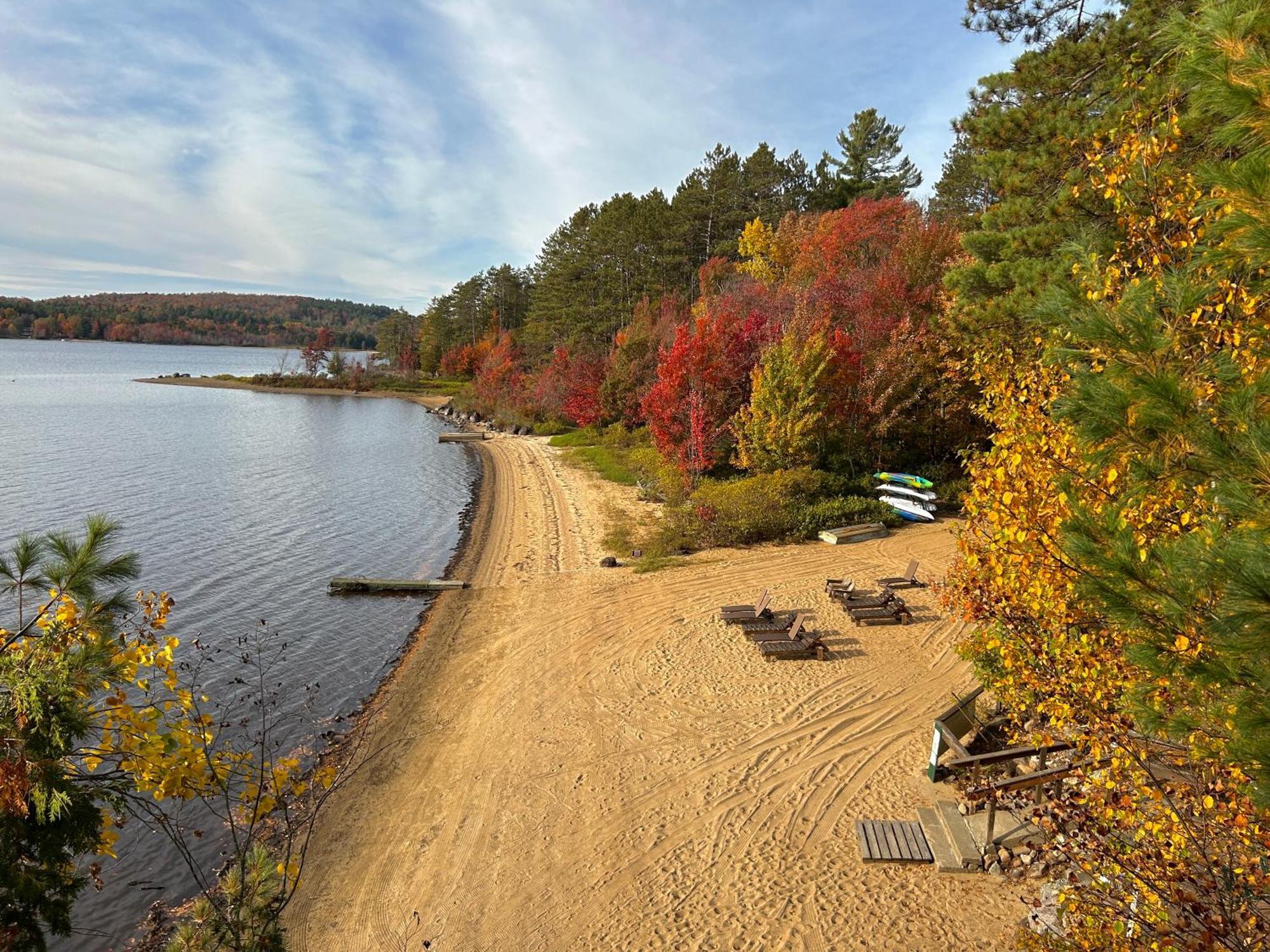 Paddler'S Rest Lakeside Cabins And Motel Long Lake Экстерьер фото